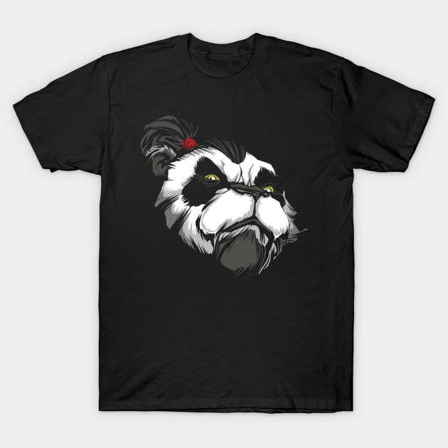 Panda Master T-Shirt by Malchev